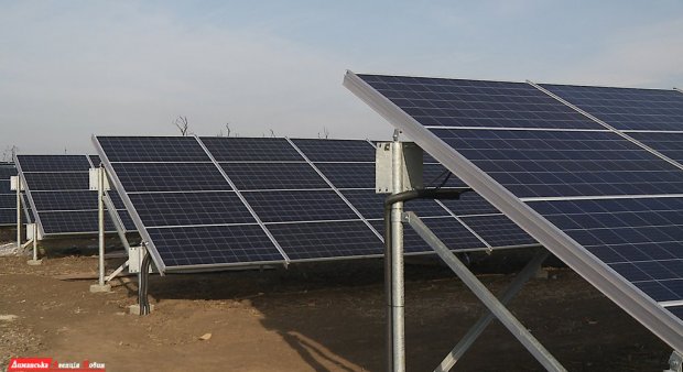 Солнечная электростанция: в Визирке внедряют новые технологии