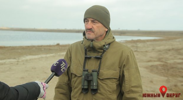 Игорь Гержик, начальник научно-исследовательского отдела Регионального ландшафтного парка" Тилигульский.