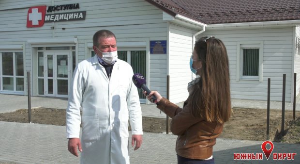 Виктор Чернега, главный врач КНП "ЦПМСП "Коблево" Коблевского сельсовета.