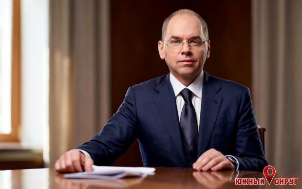 Максим Степанов, министр охраны здоровья.