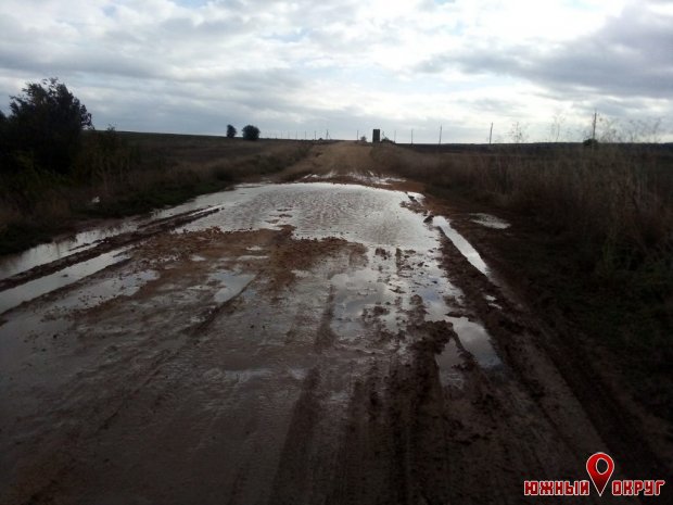 Жители Березанского района снова возмутились состоянием дорог (фото)