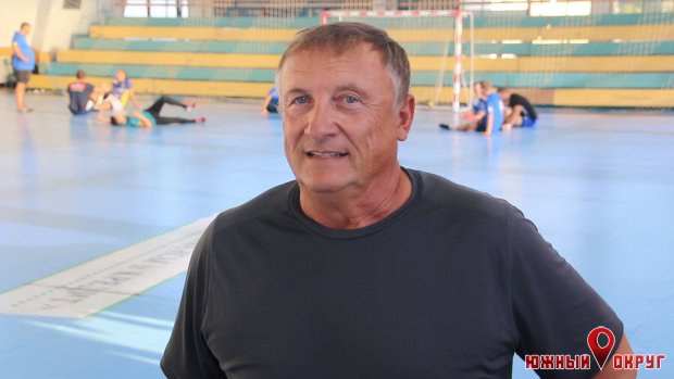 Олег Сыч, главный тренер ГК “Портовик‟.