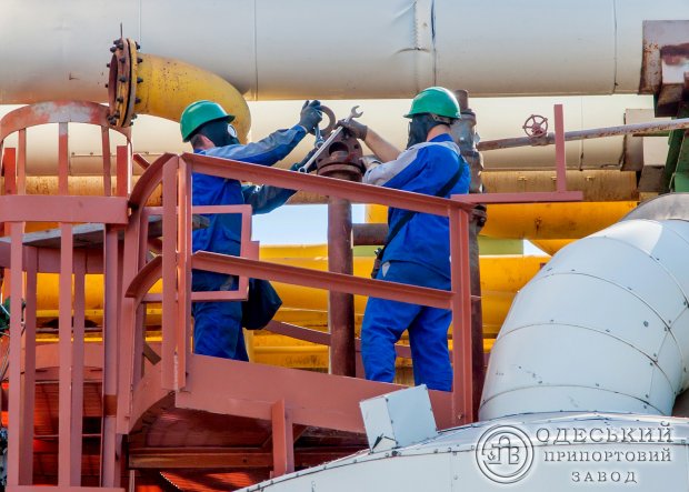 Завершается ремонт аммиачного цеха на АО “ОПЗ‟ (фото)