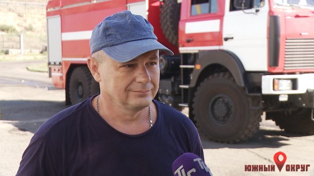 Владислав Дмитриев, начальник караула пожарно-технической части предприятия ТИС.