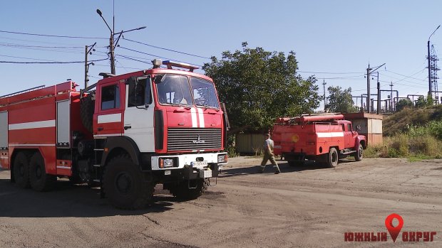 На территории ТИСа находится уникальная пожарная часть