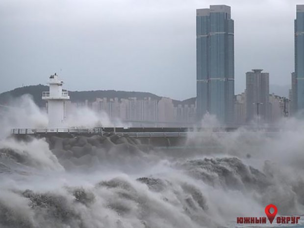 Тайфун “Хайшэн‟ пронесся по Южной Корее и Японии (фото)