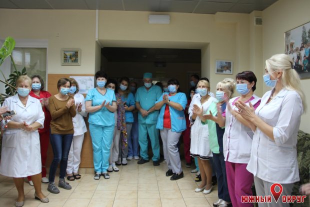 Медико-санитарная часть МТП отметила 30-летний юбилей (фото)