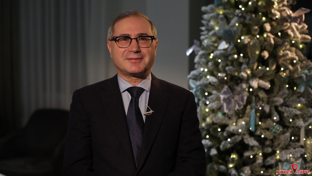 Поздравление депутата Мособлдумы Андрея Голубева с Новым годом и Рождеством