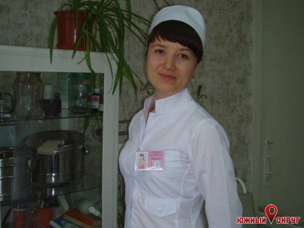 Любовь Фоменко, старшая медицинская сестра КУ «Южненская городская больница».