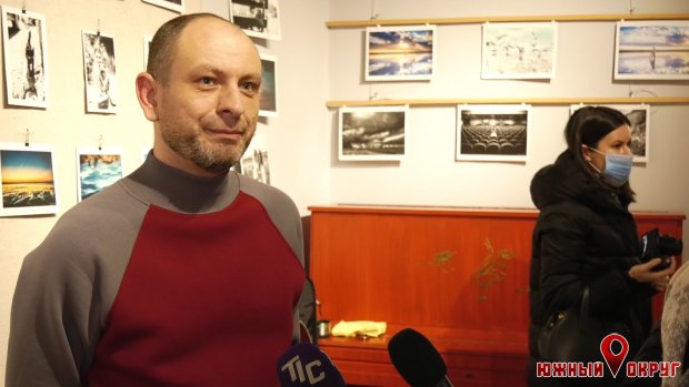 Николай Савченко, южненский художник, сменный диспетчер компании ТИС-Уголь.