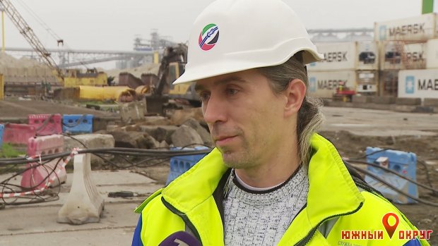 Дмитрий Набойченко, начальник контейнерного склада.