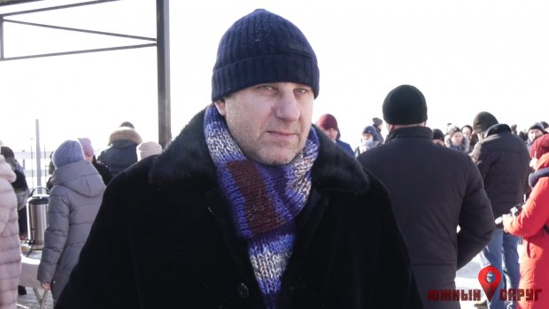 Сергей Маслов, председатель профкома МТП “Южний‟.