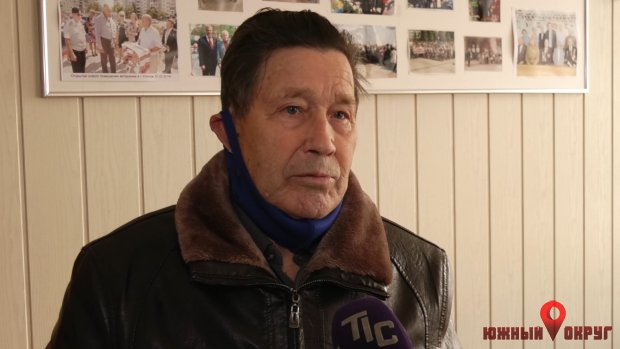 Ростислав Колодин, председатель волонтерского движения Южненского городского совета ветеранов.