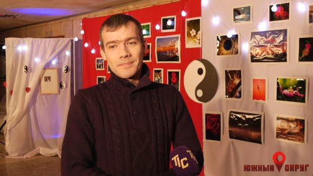 Олег Максименко, посетитель выставки.