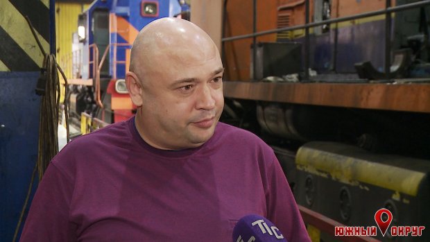 Сергей Ранюк, заместитель начальника депо ЖДУ ТИС по технической части.