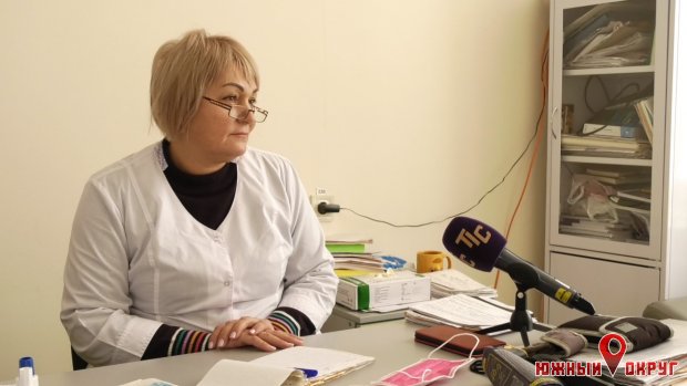 Нина Деркач, заведующая амбулаторией села Сычавка.