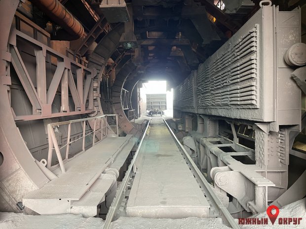 В МТП “Южный‟ реконструируют вагоноопрокидыватель (фото)