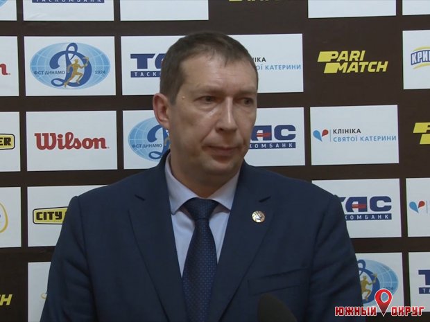 Олег Юшкин, главный тренер БК “Одесса‟.