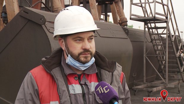Артем Корнеев, начальник участка обработки грузов ООО “ТИС-Уголь‟.