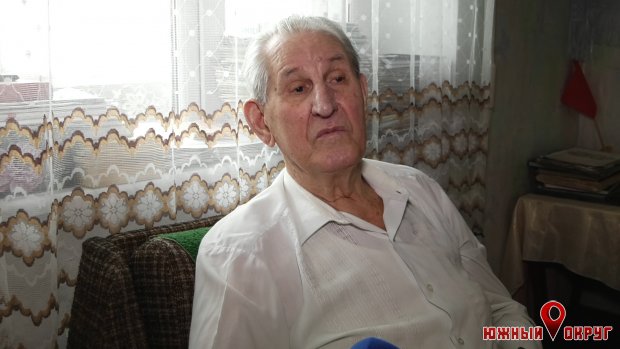 Михаил Емельянов, участник Второй мировой войны.