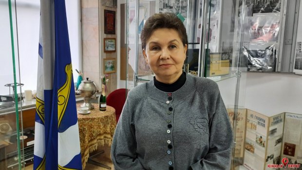 Татьяна Ерошенко, директор музея города Южного.