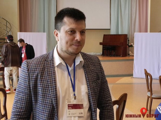 Юрий Осняков, заместитель председателя молодежного совета Южненского горсовета.