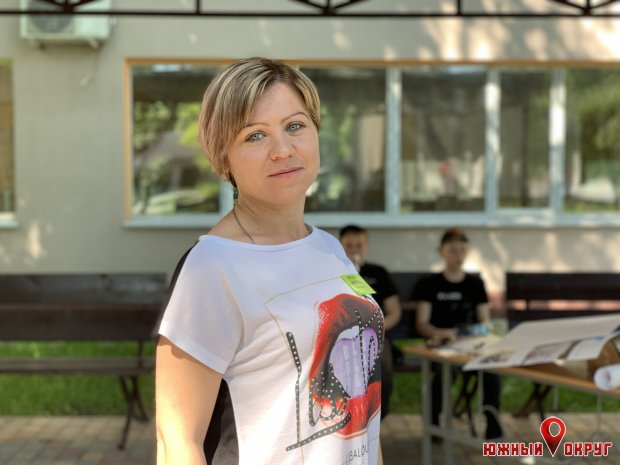 Наталья Плющ, учитель английского языка Новобелярской гимназии.