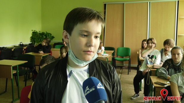 Андрей Алистратов, ученик 7-А класса гимназии АШГ.