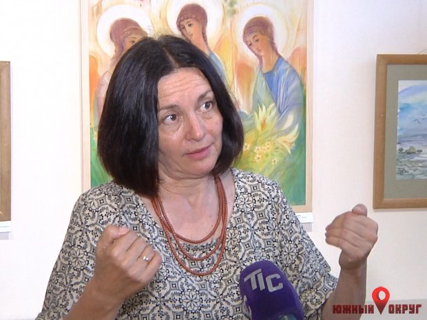 Лариса Демьянишина, член НСХУ, член творческого объединения “Новация‟.