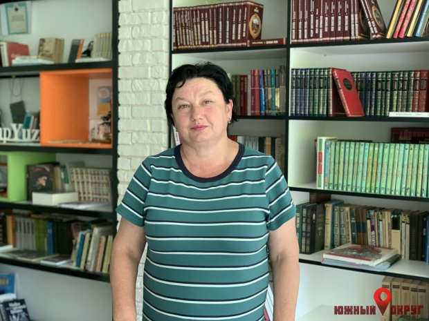 Антонина Кравченко, библиотекарь УВК им. В. Черновола.