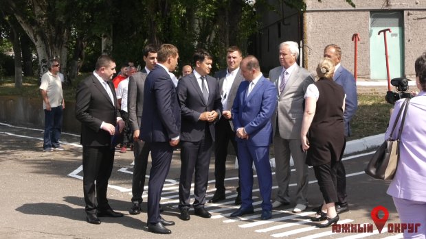 МТП “Южный‟ посетил председатель Верховной Рады Украины (фото)