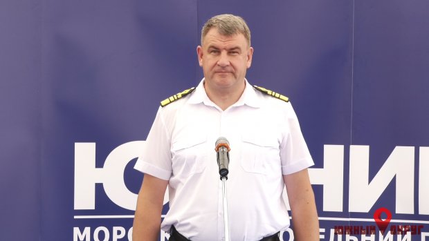 Александр Басюк, начальник Администрации морского порта “Пивденный‟.
