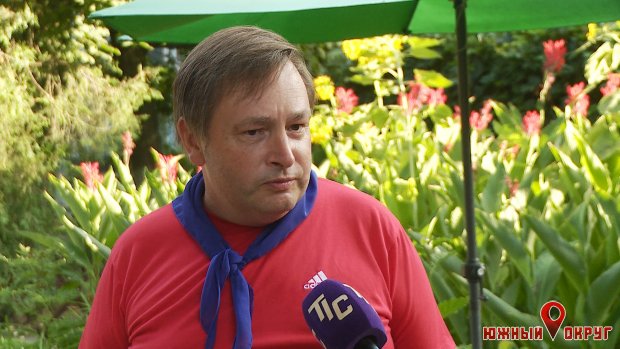 Николай Вербицкий, старший воспитатель детской оздоровительной базы отдыха “Мрія‟.