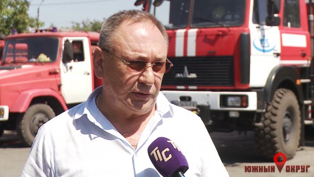 Фарид Симинеев, начальник пожарно-технической части ТИСа.