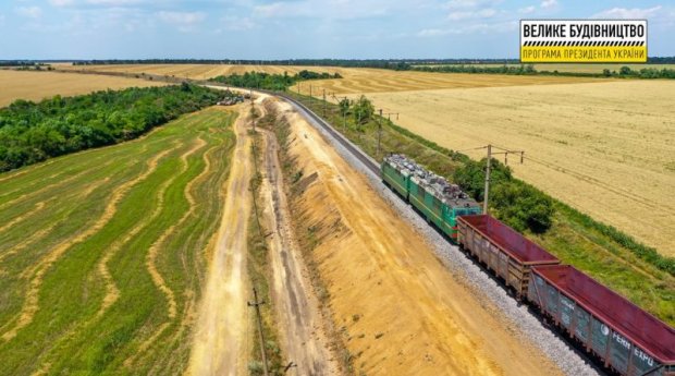 На участке Черноморская — Береговая продолжается строительство железнодорожной ветки