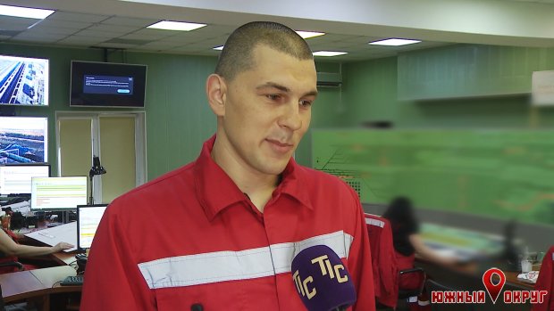 Владимир Балагур, дежурный по станции ТИС-ЖДУ.