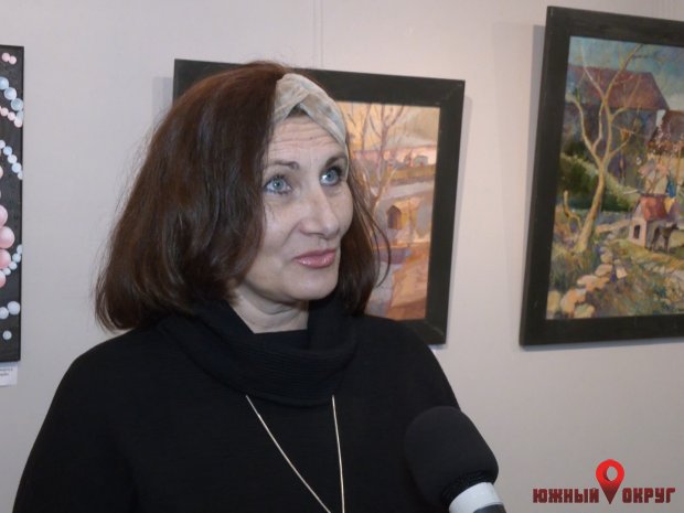 Валентина Василец, директор Южненской художественной галереи.