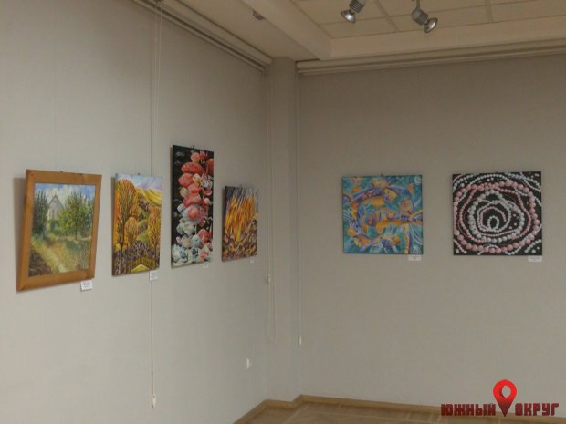 Выставку южненских художников “Времена года‟ представили в Одессе (фото)