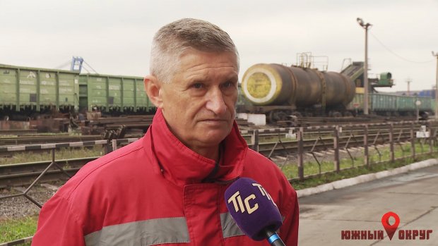 Виктор Чеховский, помощник начальника депо локомотивно-дорожной службы ТИСа.