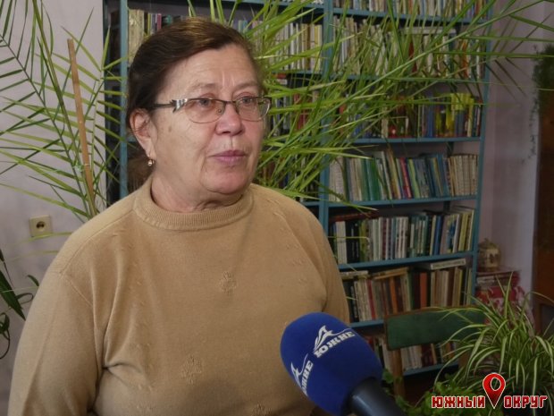 Татьяна Козарезнюк, сотрудница Сычавской библиотеки.