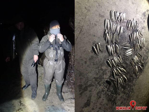 На Тилигульском лимане полицейские уличили браконьера 