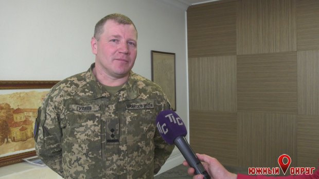 Виталий Гуляев, подполковник, командир 28-й ОМБр имени Рыцарей Зимнего похода.