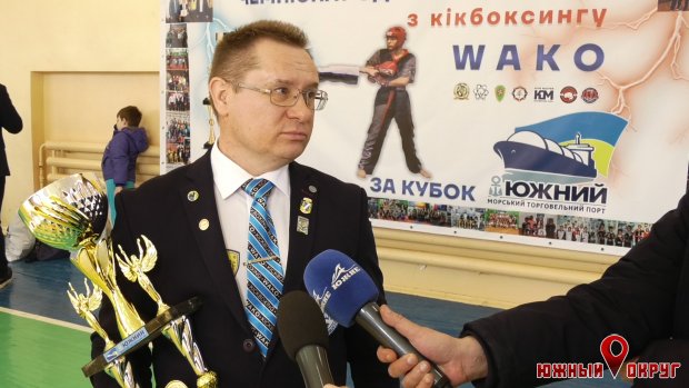 Олег Барков, вице-президент Федерации кикбоксинга Украины WAKO.