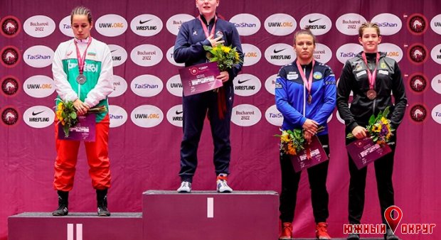 Спортсменка южненского ФСК «Химик» стала призером чемпионата Европы по борьбе